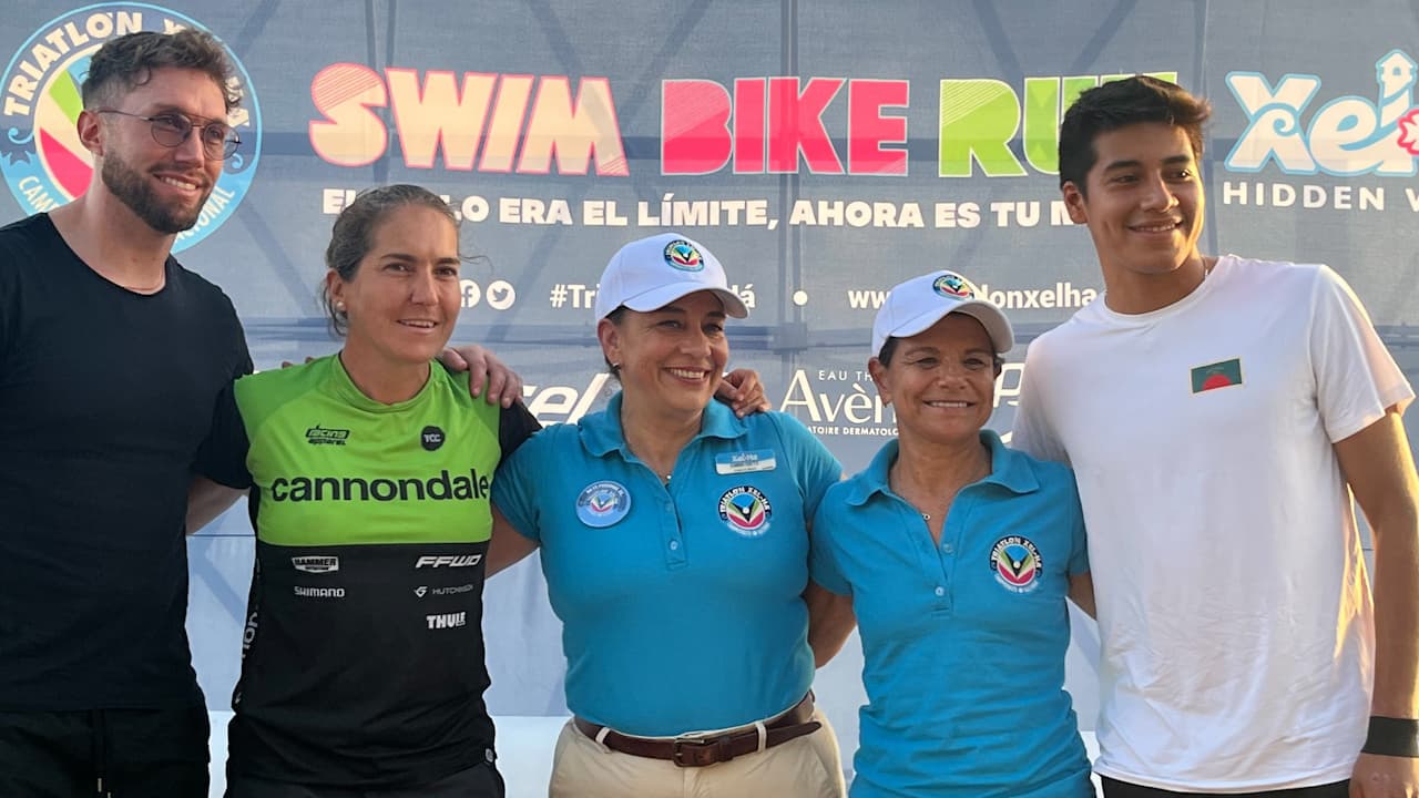 Patrick Loliger regresa a Triatlón y olímpica mexicana se retira en Campeonato Nacional de Xel-Há
