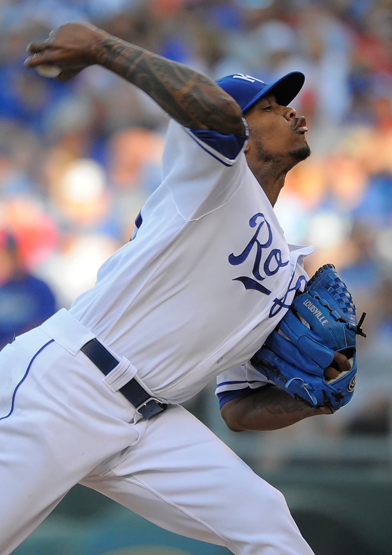 El lanzador dominicano Yordano Ventura fue uno de los pilares en la consecución del título de la Serie Mundial en 2015 de los Kansas City Royals.