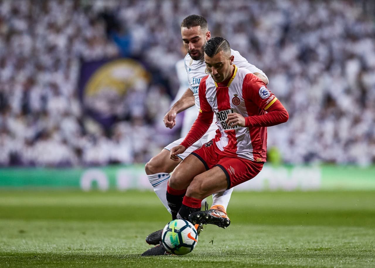 Además del doblete de Stuani, Juanpe marcó el tercero para el Girona.