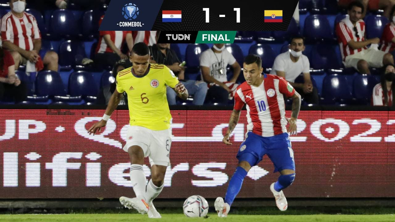 Tres jugadores de Liga BBVA MX juegan en empate de Colombia y Paraguay