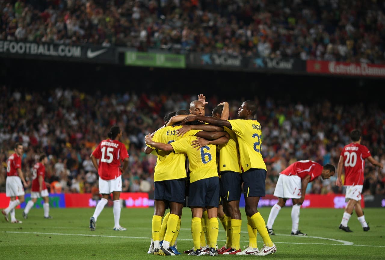 El 13 de agosto de 2008, Barcelona venció 4-0 al Wisla Cracovia de Polonia en tercera ronda de clasificación. Solo cayó dos veces, tuvo cinco empates y ocho triunfos, uno de ellos en la final de 2009.