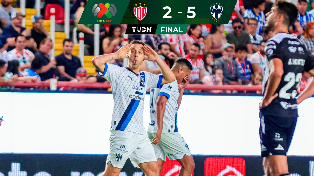 Monterrey golea a Necaxa y sella boleto directo a Cuartos de Final