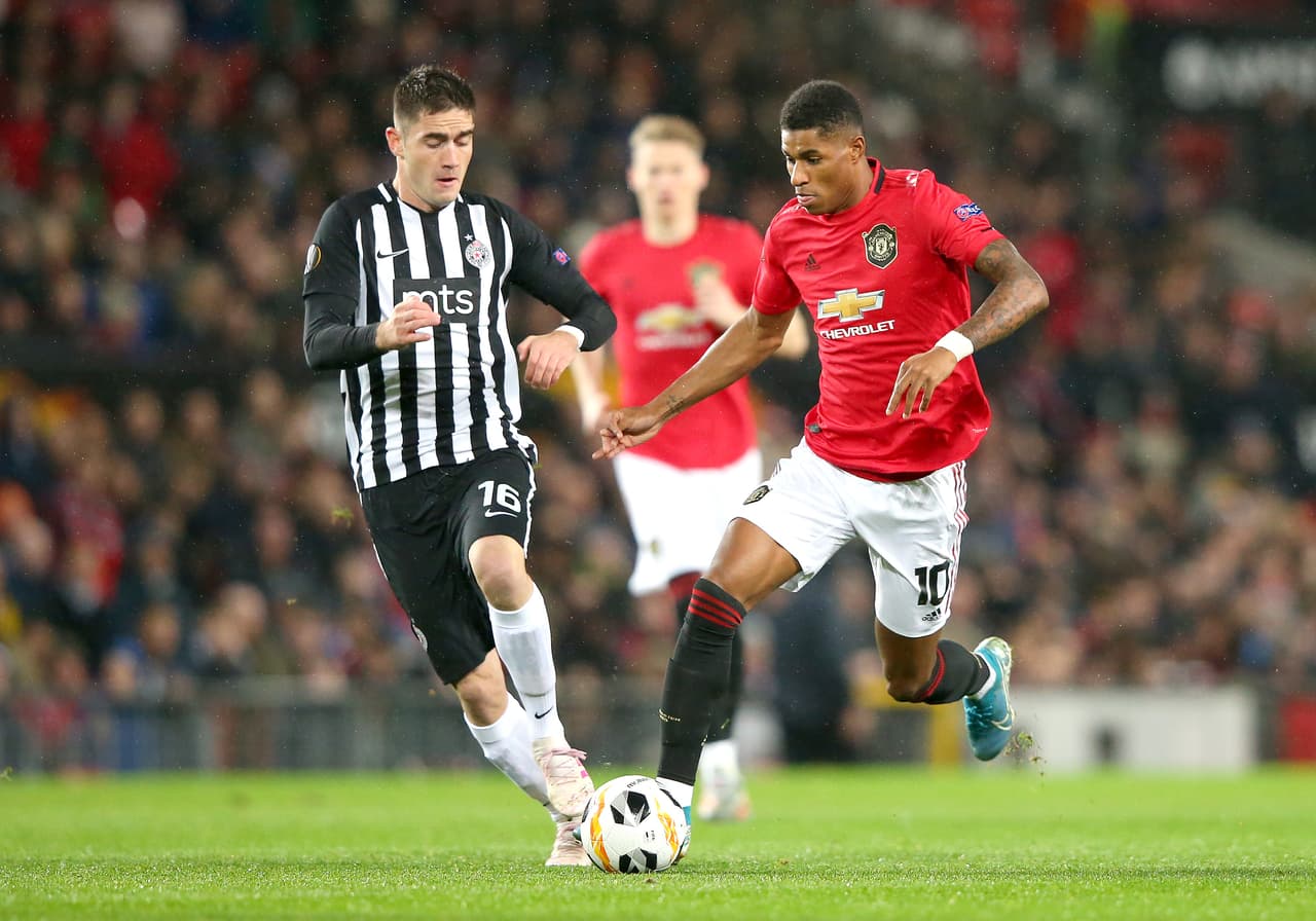 Los Red Devils ganan tranquilamente en Old Trafford con tres goles a cero al Partizan y pasan a la siguiente ronda de la Europa League.