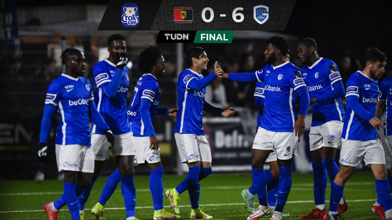 Gerardo Arteaga anota doblete con el Genk en la copa de Bélgica