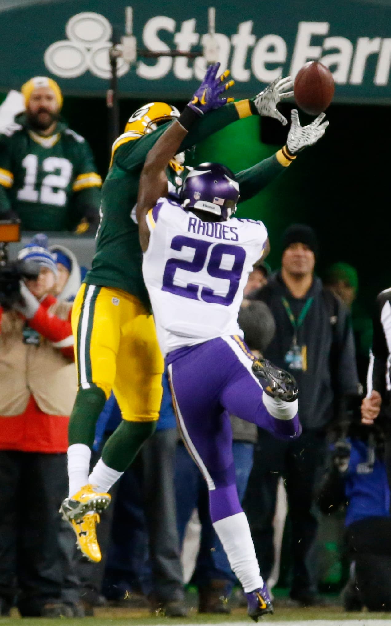 Los Vikings se coronan en la Norte NFC al derrotar a los Packers 20-13. Checa las mejores tomas del partido.