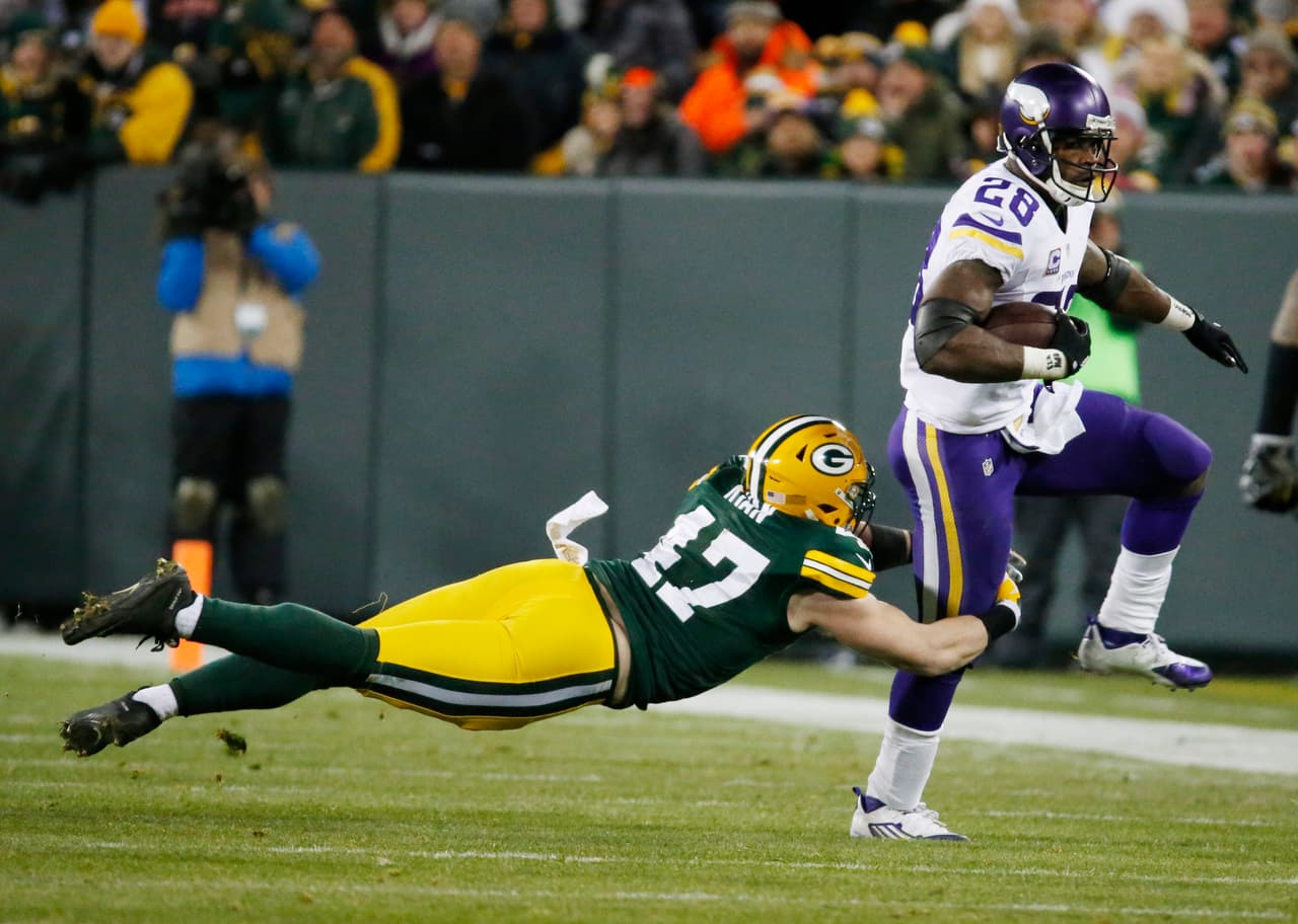 Los Vikings se coronan en la Norte NFC al derrotar a los Packers 20-13. Checa las mejores tomas del partido.