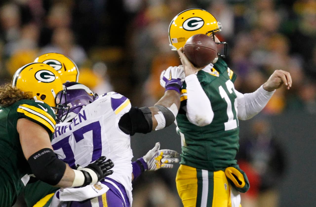 Los Vikings se coronan en la Norte NFC al derrotar a los Packers 20-13. Checa las mejores tomas del partido.