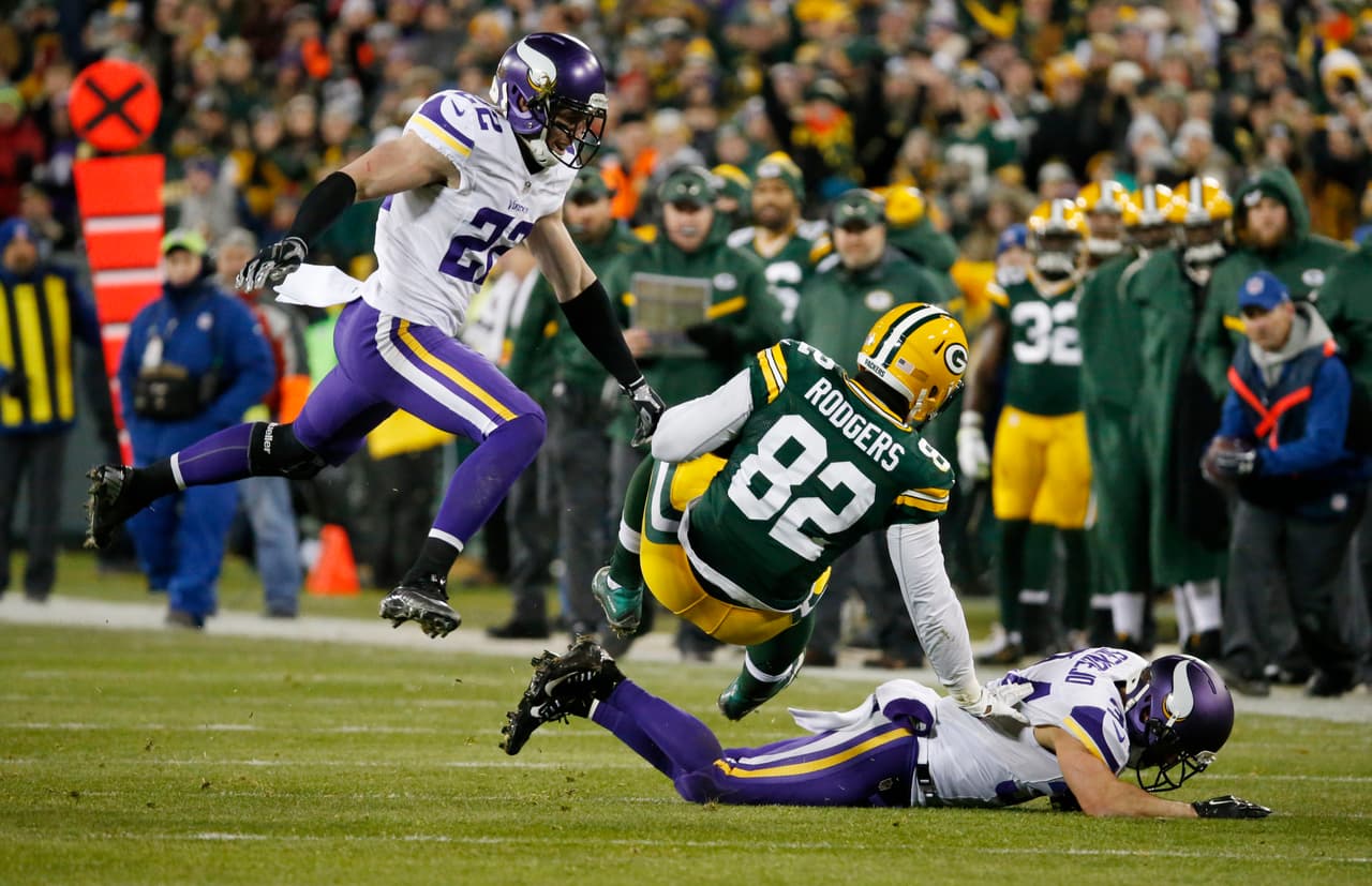 Los Vikings se coronan en la Norte NFC al derrotar a los Packers 20-13. Checa las mejores tomas del partido.