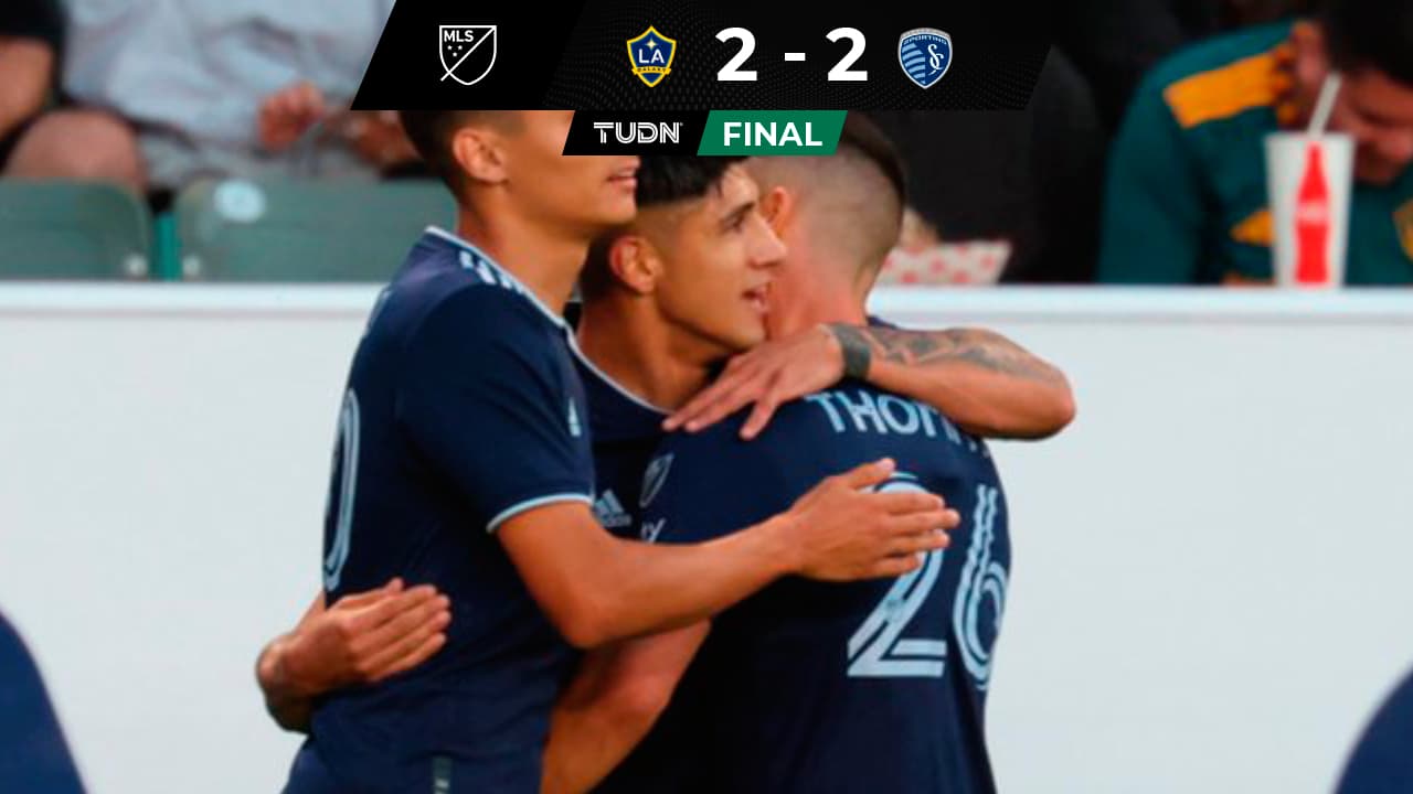 ¡Puligol! Doblete de Alan en empate de Kansas ante LA Galaxy