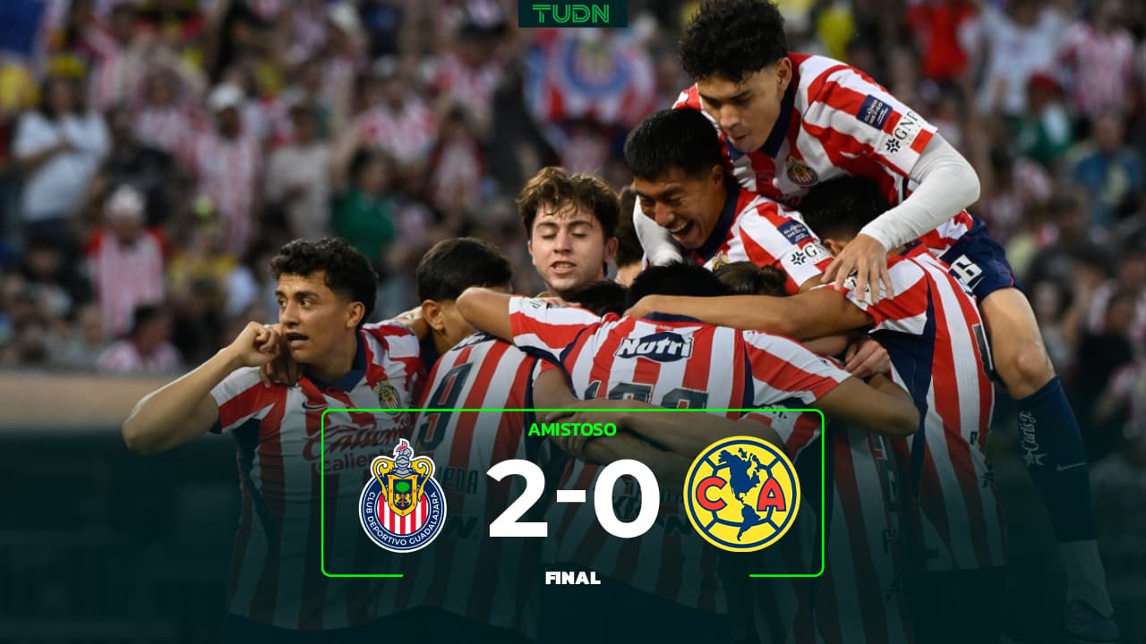 Chivas vence al América en Clásico poco amistoso