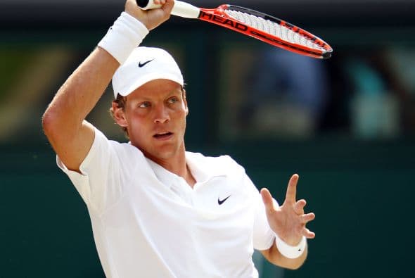 El checo Tomas Berdych, de 24 años, trataba de derrotar por primera vez en su carrera a Nadal.
