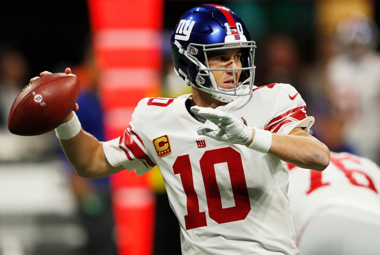 Eli Manning: “Difícil imaginarme no jugando para los Giants”