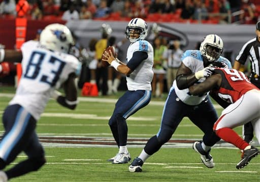Otro QB novato que no tuvo suerte de que su equipo ganara, Marcus Mariota.