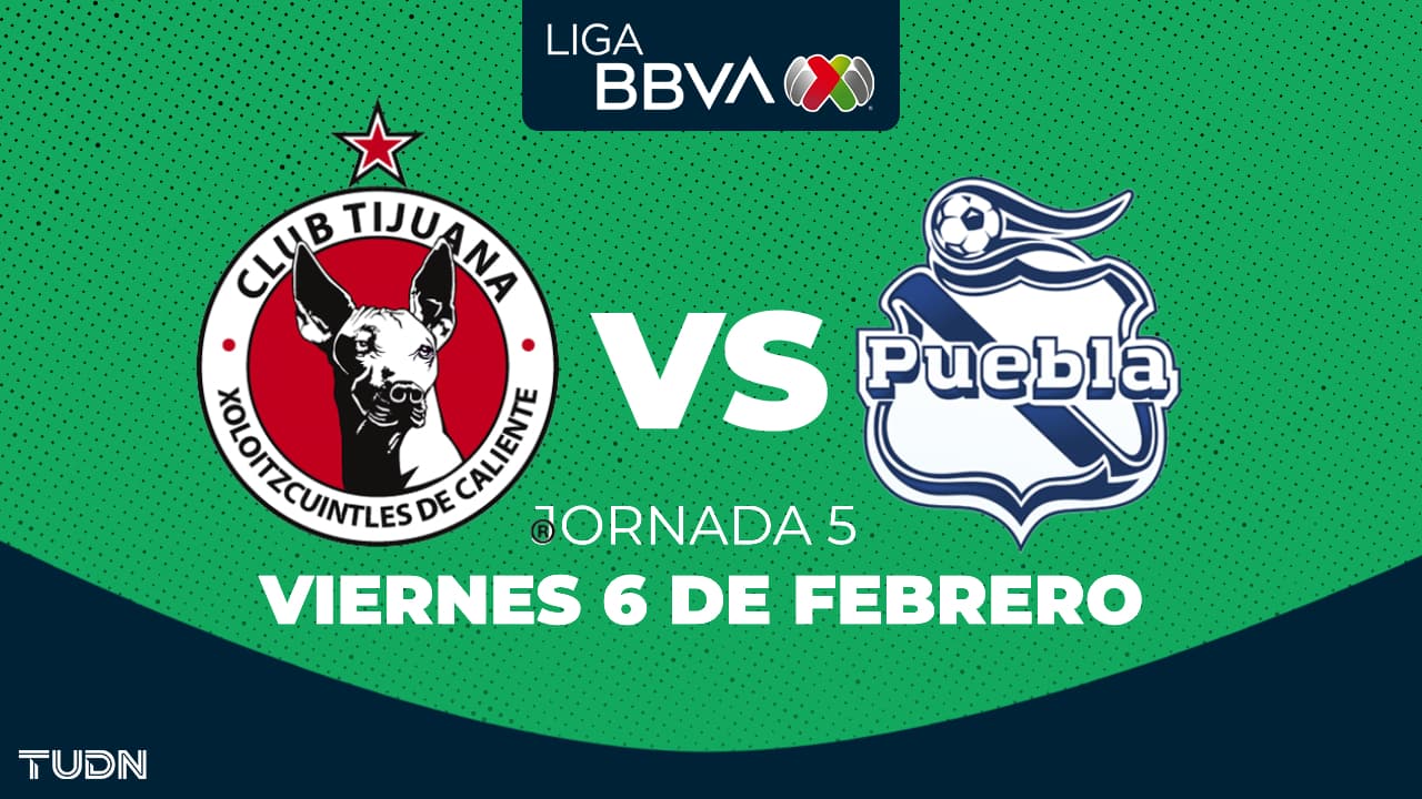 Tijuana vs. Puebla | Horario y dónde ver este partido del Clausura 2026 de la Liga MX
