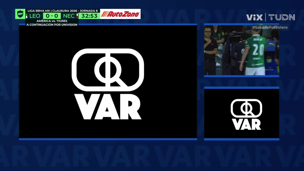 ¡Tras revisión en el VAR no se decreta penal a favor del Necaxa!