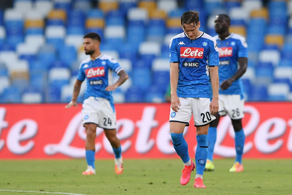 Napoli 2-1 Udinese | Rodrigo de Paul (22’) adelantó a los visitantes y Milik (31’) emparejó los cartones. En tiempo de compensación, Politano (90+5’) hizo el gol que le dio el triunfo a los de Gattuso. Hirving ‘Chucky’ Lozano no tuvo actividad en el partido. Napoli llegó a 56 unidades y se mantiene con buenas posibilidades de jugar la Europa League; Udinese acumula 36 unidades en la parte baja de la tabla general.