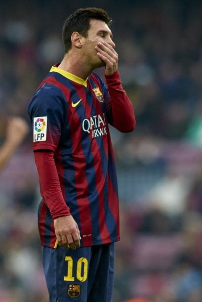 El Barcelona parecía un equipo diferente, con balones perdidos y fallos poco habituales.