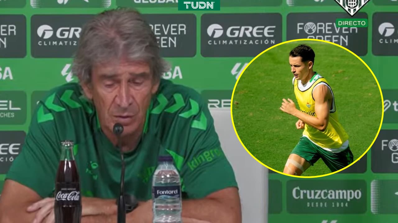 Pellegrini rompe el silencio sobre falta de minutos de Fidalgo