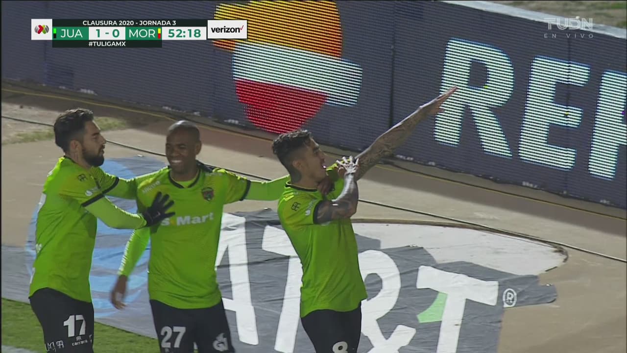 Penalti clarísimo y el mismo Lezcano convierte el 2-0 de Juárez