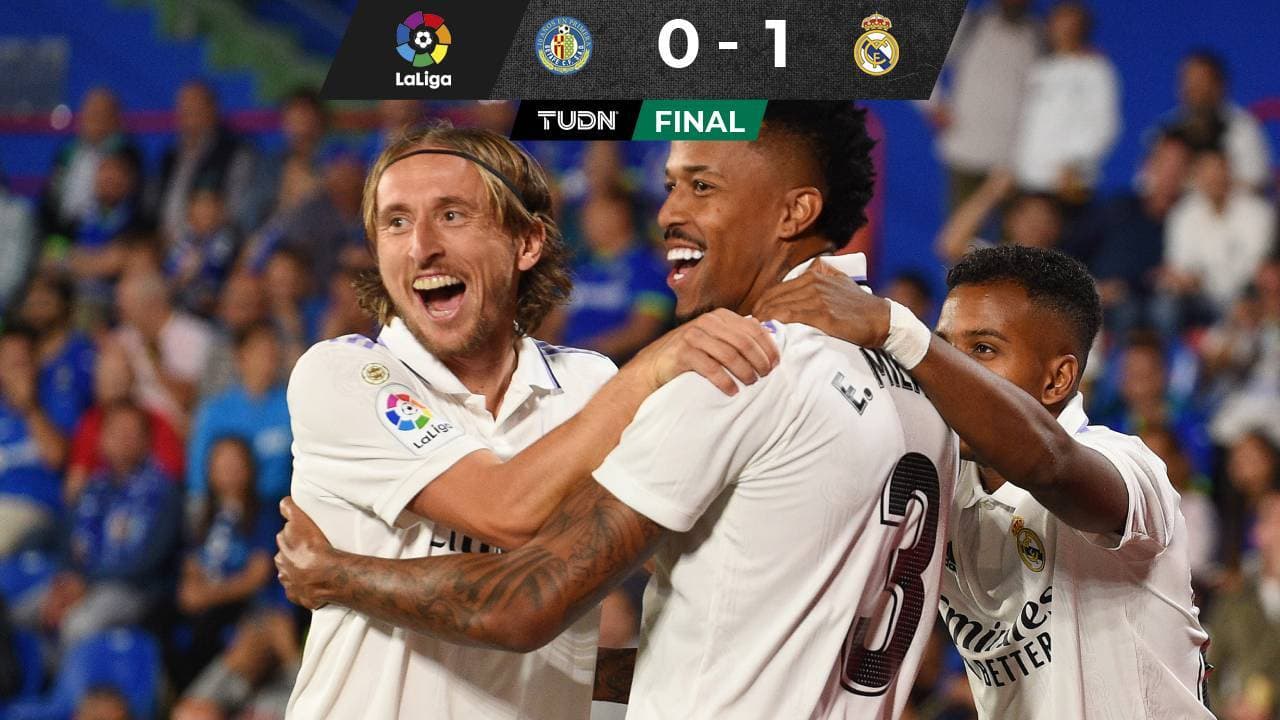 El Madrid vence al Getafe con gol de Militao y se afianza como líder 