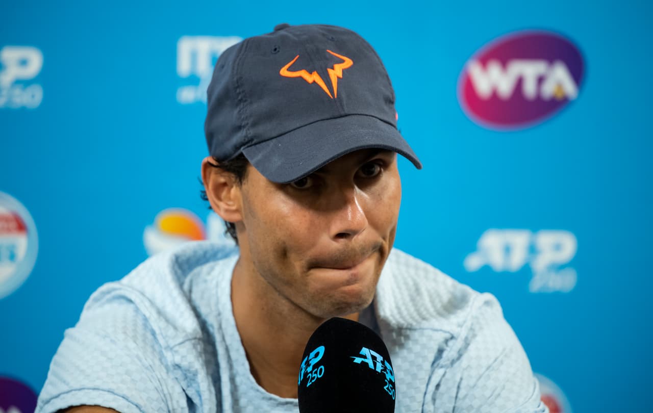 Rafael Nadal renuncia a jugar el torneo de Brisbane por lesión