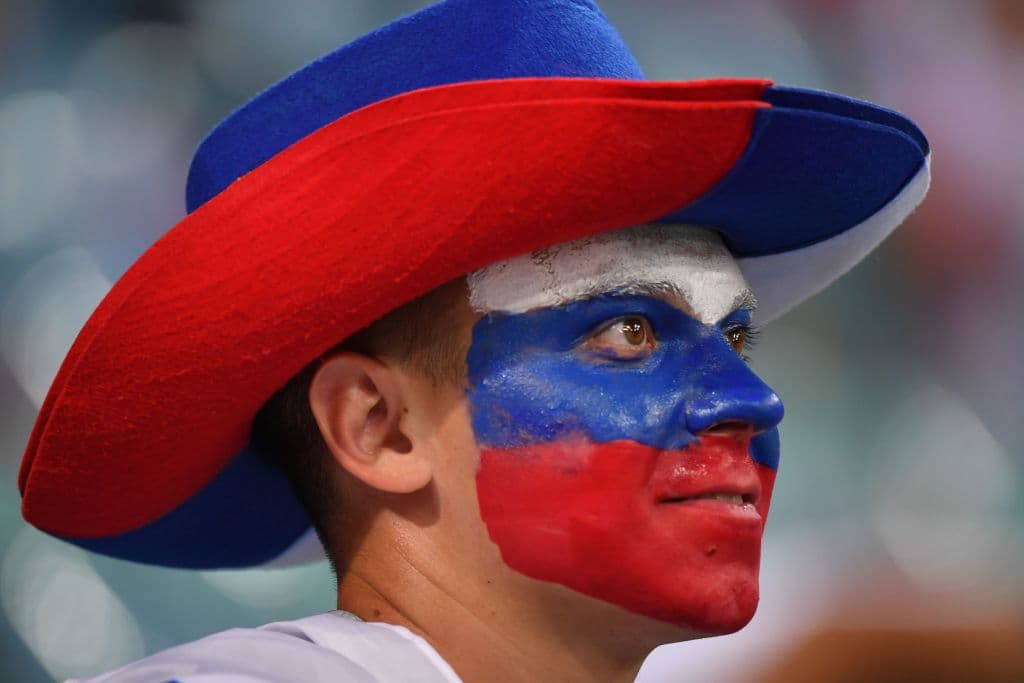 Los fanáticos le dieron un color especial a la fiesta del partido entre Rusia y Croacia por los cuartos de final del Mundial, en la búsqueda del último semifinalista del torneo.