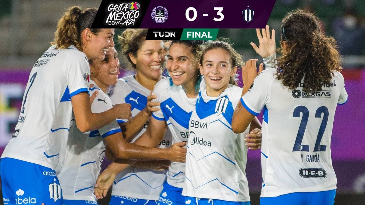 Rayadas conserva el invicto con goleada a Mazatlán FC