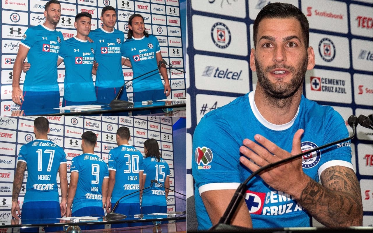 Cruz Azul presentó de manera oficial a sus cuatro refuerzos para la próxima temporada, con la idea de ser campeón luego de una larga sequía en Liga MX.