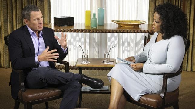 Oprah Winfrey entrevistó a Lance Armstrong, pero tras el reporte de la USADA dejó poco a la sorpresa en la plática de 90 minutos que se transmitió en dos programas de televisión en enero de 2013.