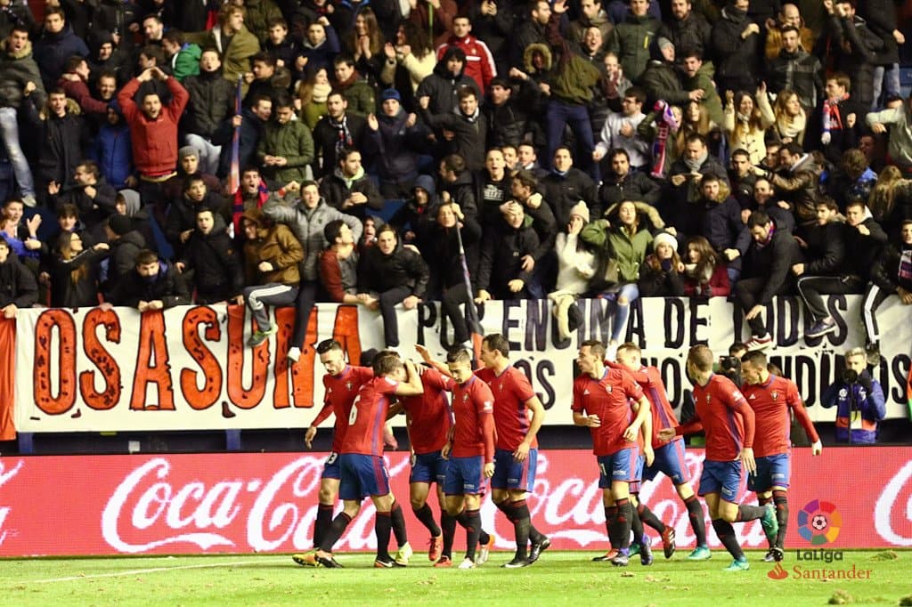 Osasuna vino tres veces de atrás ante el Valencia.