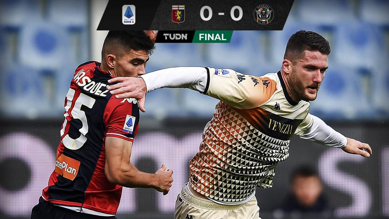 Johan Vázquez vuelve a ser titular con el Genoa