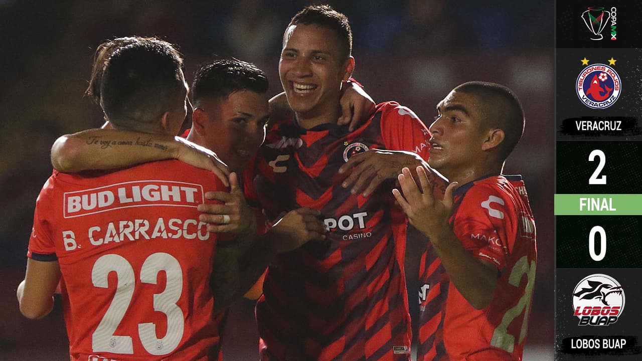 ¡Se acordó de ganar! Veracruz le pegó 2-0 a Lobos Buap