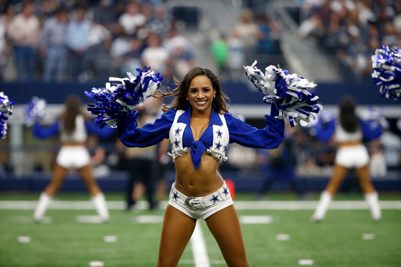 Las animadoras de los Vaqueros son las consentidas de la afición, pero las de Broncos, Patriots y Dolphins no se quedan atrás, ¿tú qué opinas?