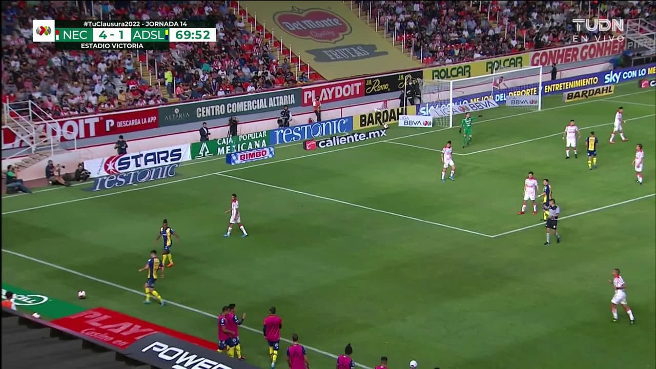 ¡TIRO ATAJADO! disparo por Jhon Murillo.