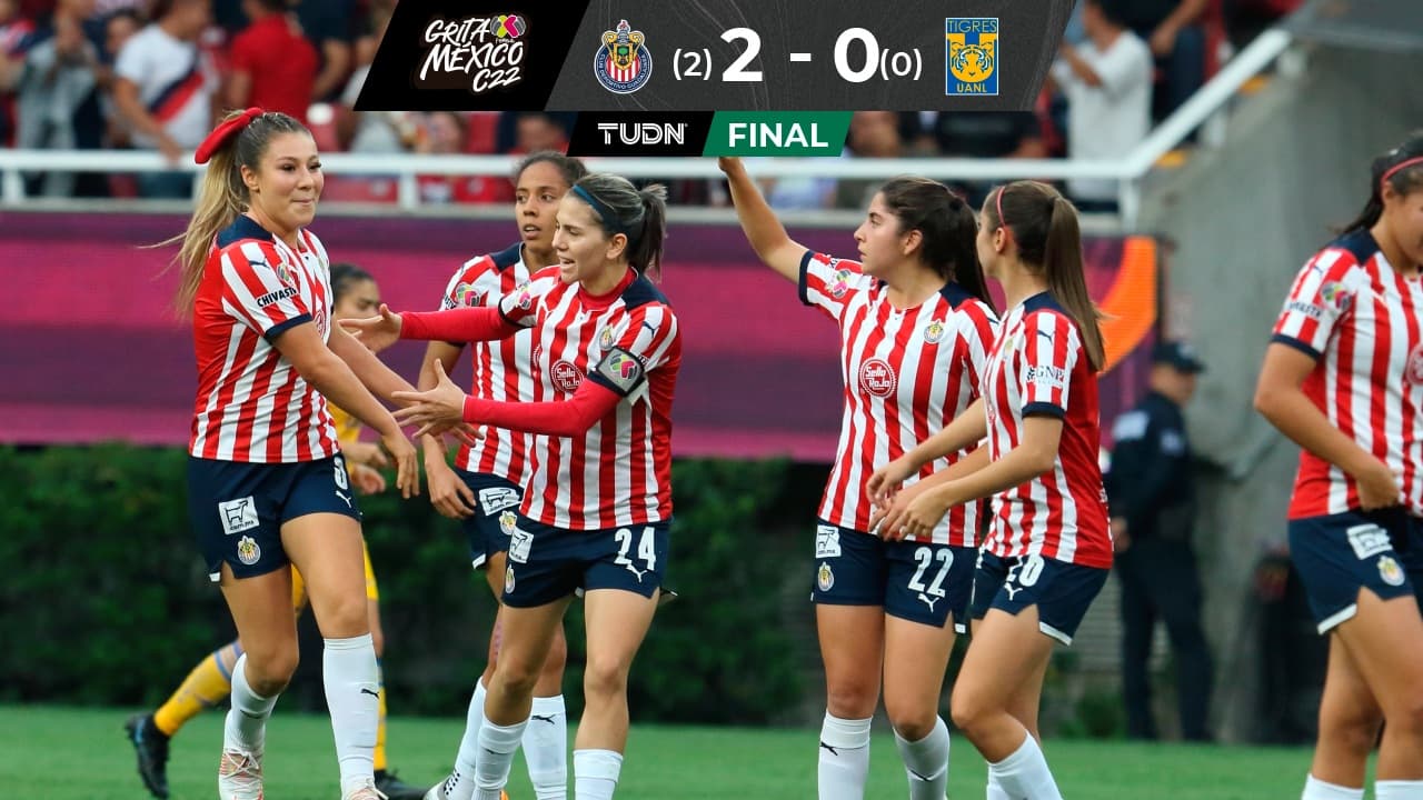 Chivas 2-0 Tigres en Liga MX Femenil
