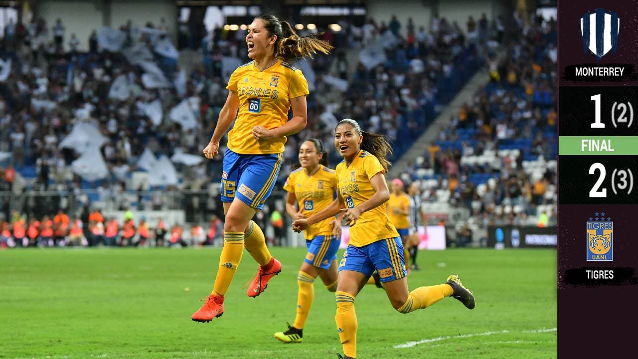 ¡Campeonas otra vez! Tigres Femenil vence a Rayadas y se corona en la Liga MX Femenil