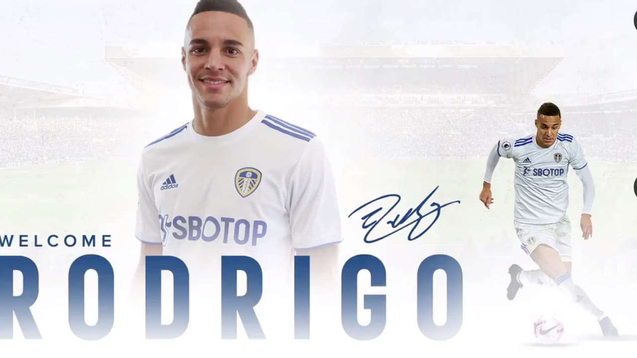 Leeds United oficializa a Rodrigo hasta el 2024