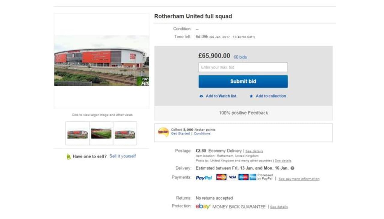 La subasta acabará pronto así que hay que darse prisa.