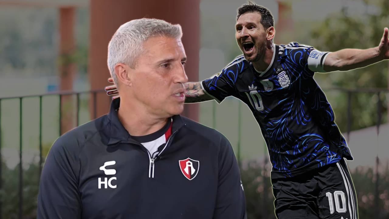 Crespo se deja ver emotivo ante el adiós de Messi a la Albiceleste