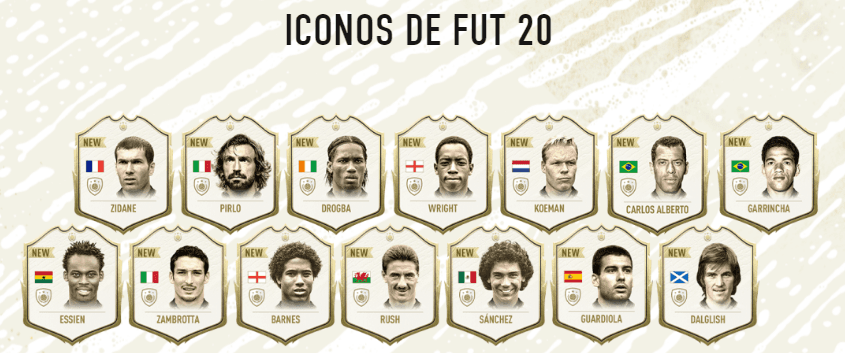 Leyendas del FIFA 20