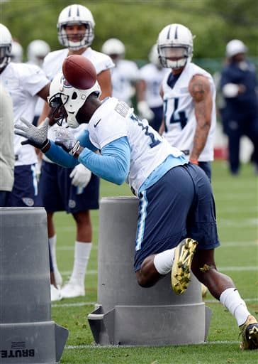 Checa las primeras fotos de la selección 40 global del Draft 2015, WR egresado de Missouri, con los Tennessee Titans (AP-NFL).