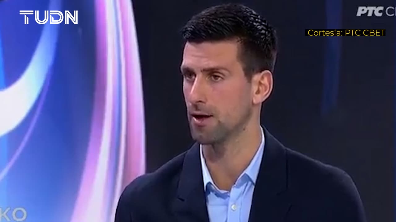 Djokovic deja la puerta abierta a la vacunación: "No soy excluyente"