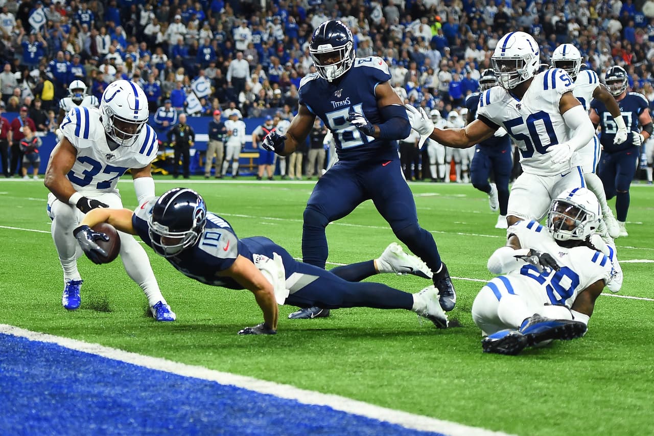 Indianapolis Colts
<b>17-31</b> Tennessee Titans