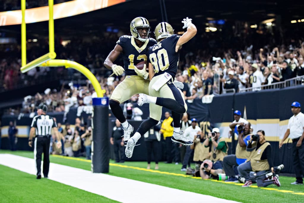 8) 
<b>Michael Thomas</b>. El receptor de los Saints Atrapó 16 pases para una ganancia de 180 yardas y un touchdowns, aunque no evitó que New Orleans cayera 48-40 con Tampa Bay.