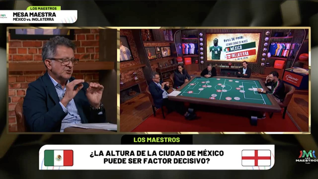 Los Maestros | ¿Qué cambios hará Inglaterra para adaptarse a la altura contra México?