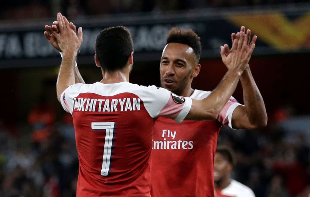 Arsenal dominó con comodidad en su triunfo 4-2 contra Vorskla Poltava en el arranque del grupo E en la Europa League, en duelo disputado en Emirates Sttadium.