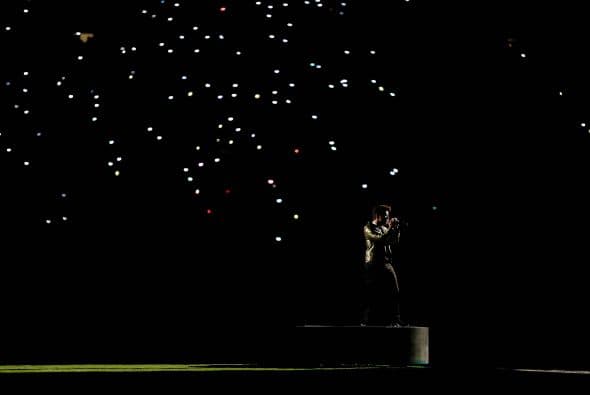 El show de medio tiempo con Bruno Mars.