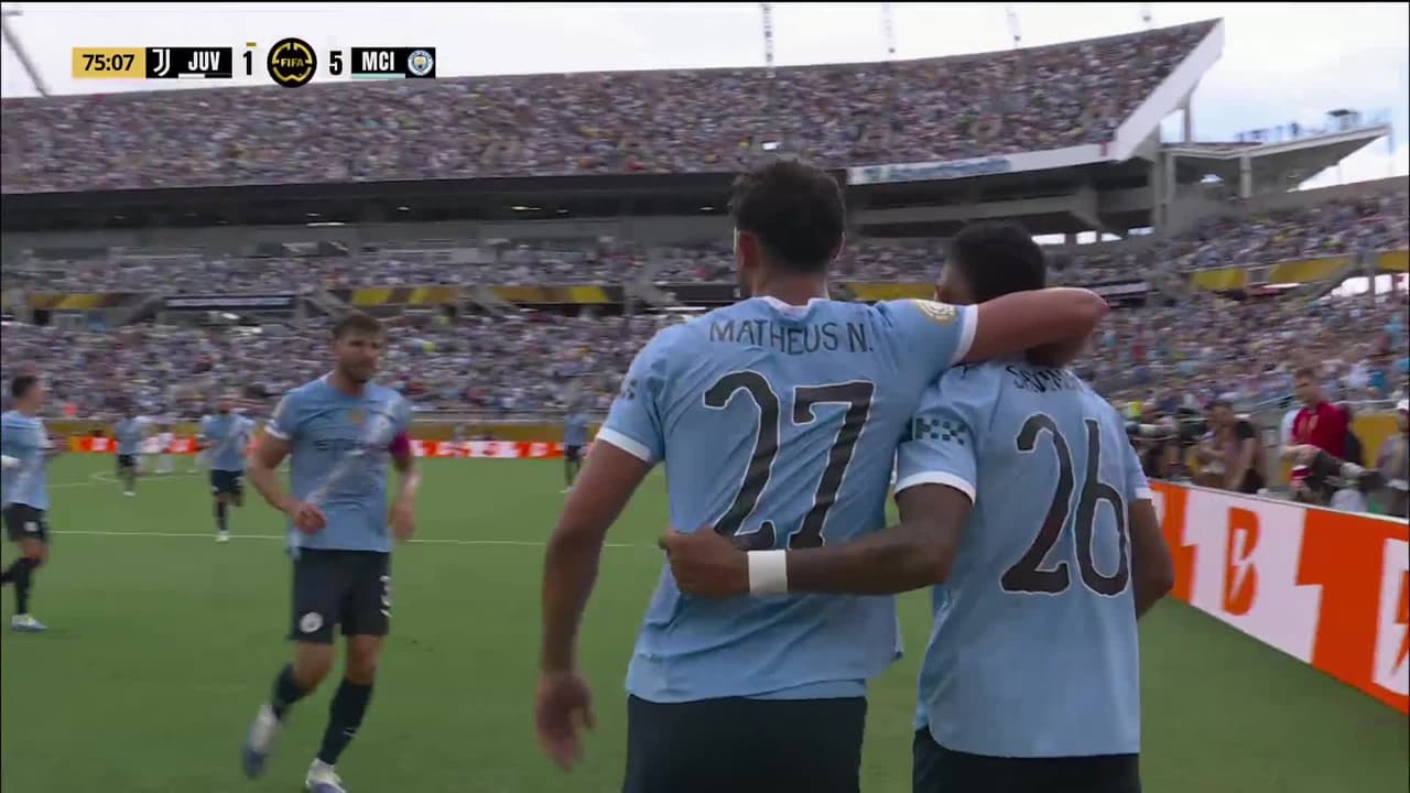 Manita del City ¡Golazo de Savinho imposible para Di Gregorio!