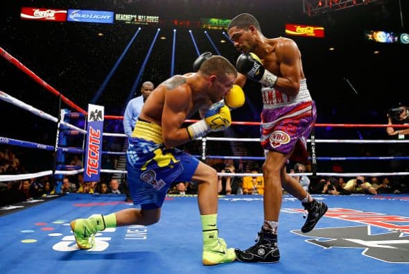 Lomachenko se vio mucho mejor que en sus peleas anteriores.