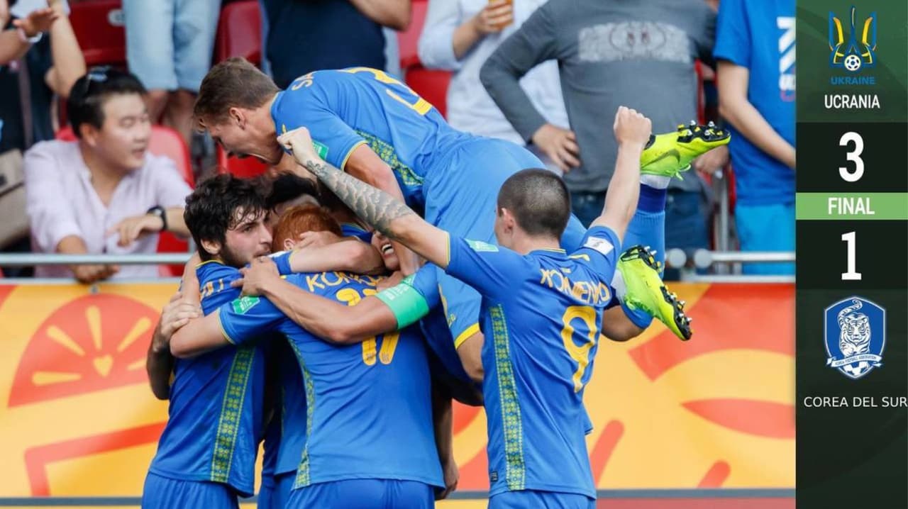 ¡Campeones! Ucrania se queda con el Mundial Sub-20